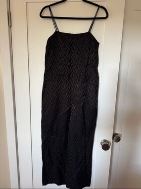 Theory Black Textured Jumpsuit - Women's